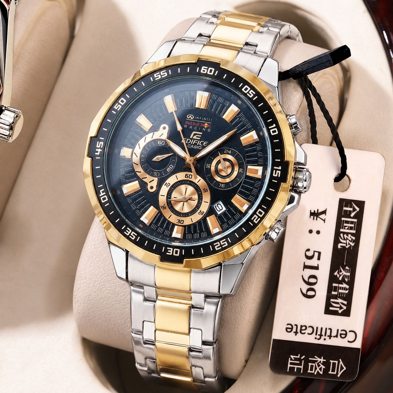 ساعت مچی مردانه کاسیو ادیفایس casio کرنوگراف