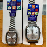 ساعت مچی برند کاسیو ولدمانی رنگ کاملا ثابت کیفیت عالی کد m (پس کرایه)