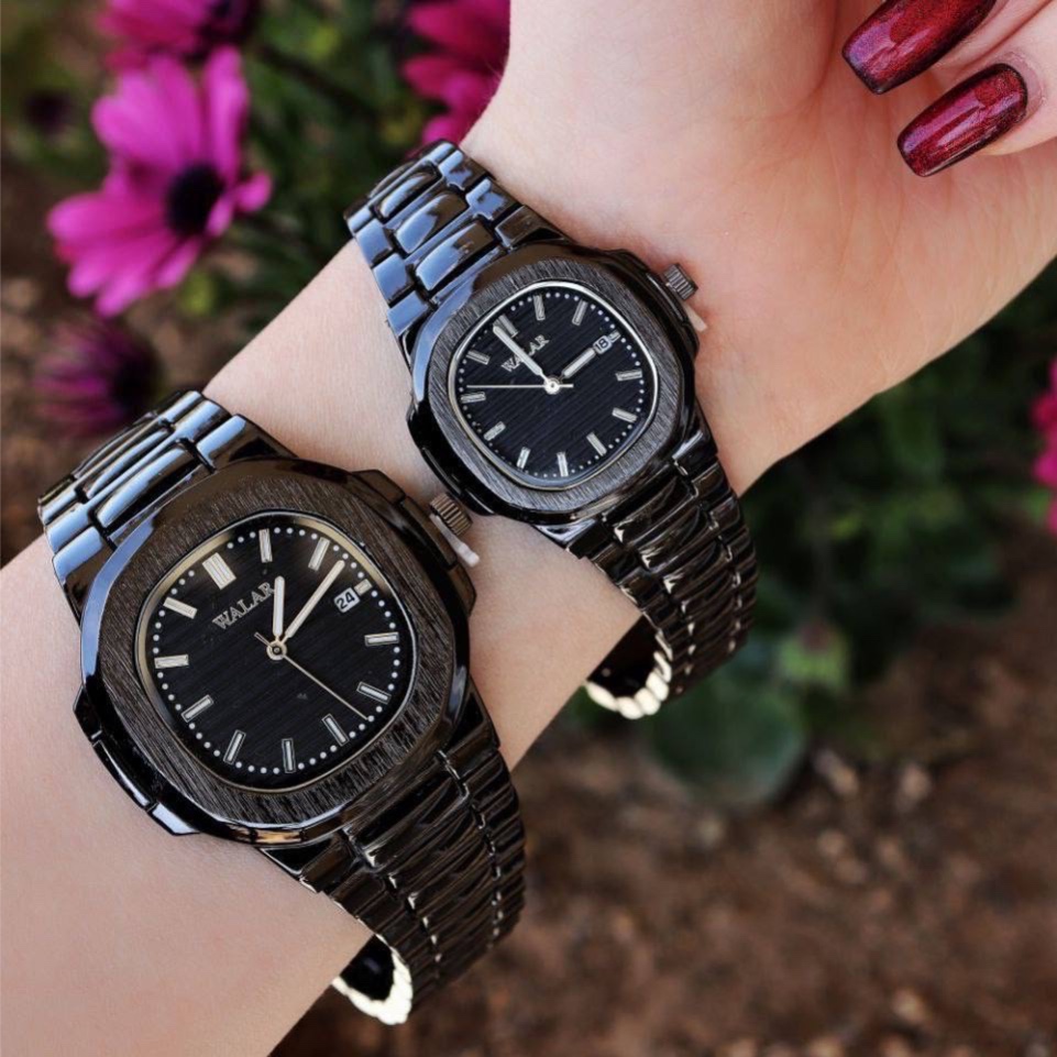 ساعت تک زنانه و مردانه طرح پتک فیلیپ تاریخ دار مارک WALAR دارای رنگبندی ارسال رایگان