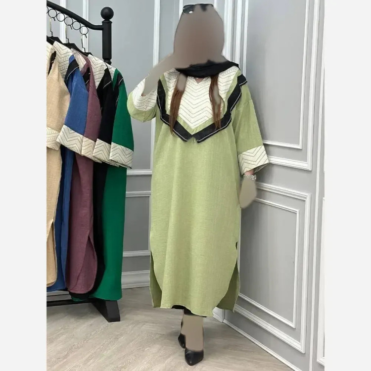 کفتان زنانه مدل تمنا جنس صوفیا ژاکارد فری سایز مناسب بارداری