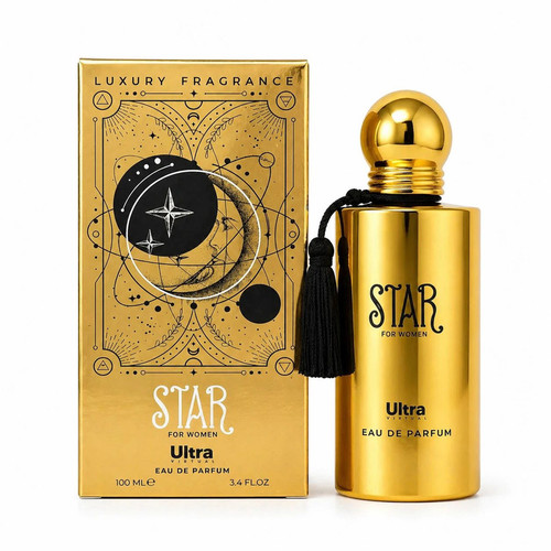 ادوپرفیوم زنانه اولترا ویرچوآل مدل Star با رایحه گرم حجم 100 میلیلیتر