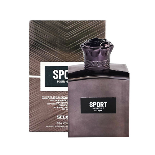 ادو پرفیوم مردانه اسکلاره مدل Sport molecule با رایحه خنک حجم 100 میلی لیتر