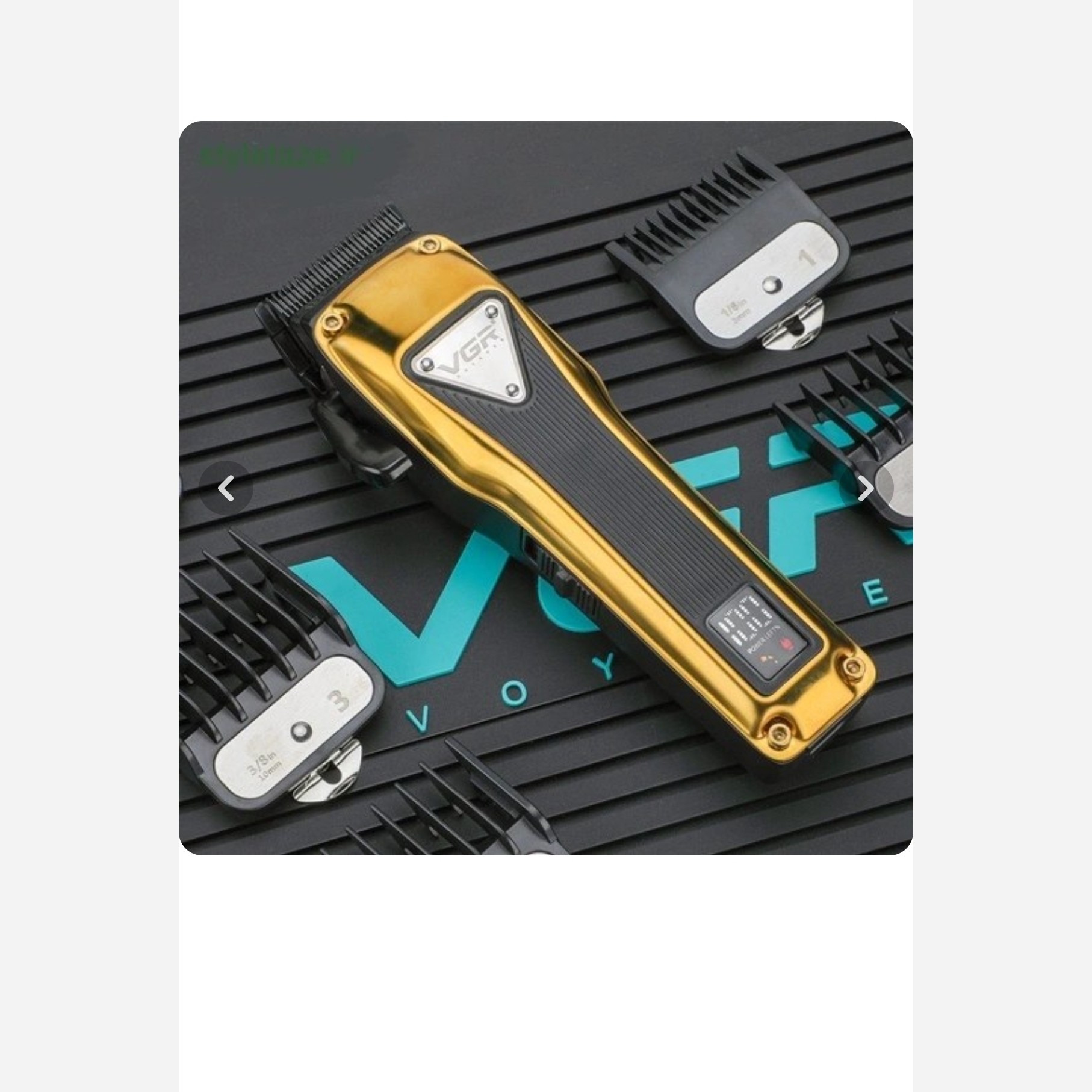 ماشین اصلاح حجم زن حرفه ای وی جی آر مدل137اصل