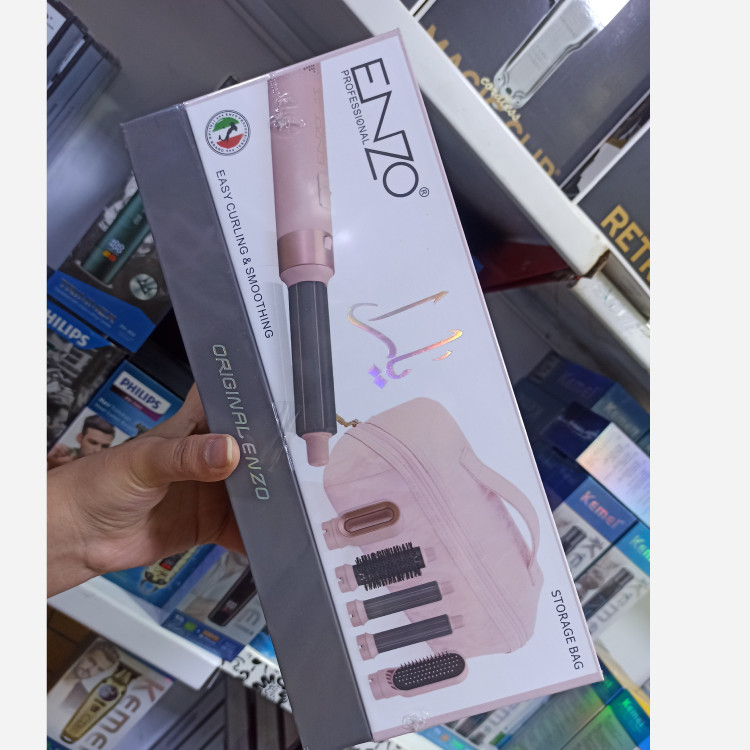سشوار انزو ایرپ یارا مدل EN-4142B ENZO PROFESSIONAL SALON ITALY 4142B دستگاه کاملا هوشمند داری سیستم ایونیک