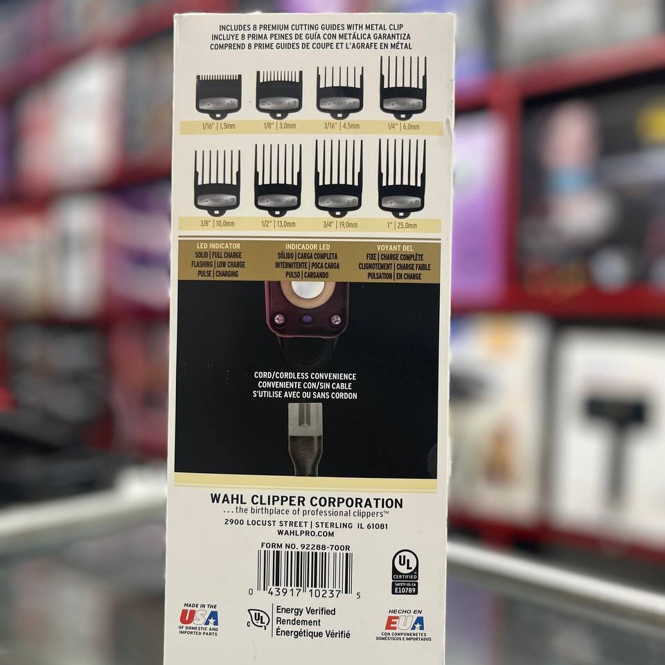 ماشین اصلاح وال لجند ساخت کشور امریکا باطری لیتیومی استفاده بی سیم و باسیم روی تیغه USA وال حک شده اورجینال تخفیف ویژه