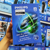 ماشین اصلاح سه تیغ اصلی برند فیلیپس 4 کاره سه تیغ خط زن گوش و بینی کاملاً ضد آب و زیر دوشی