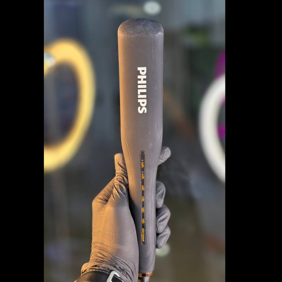دستگاه ویو فیلیپس دستگاه کاملا حرفه ای و سالنی بدنه کامل مخمل 230درجه سانتی گراد گرمایش دندانه های سرامیکی اورجینال