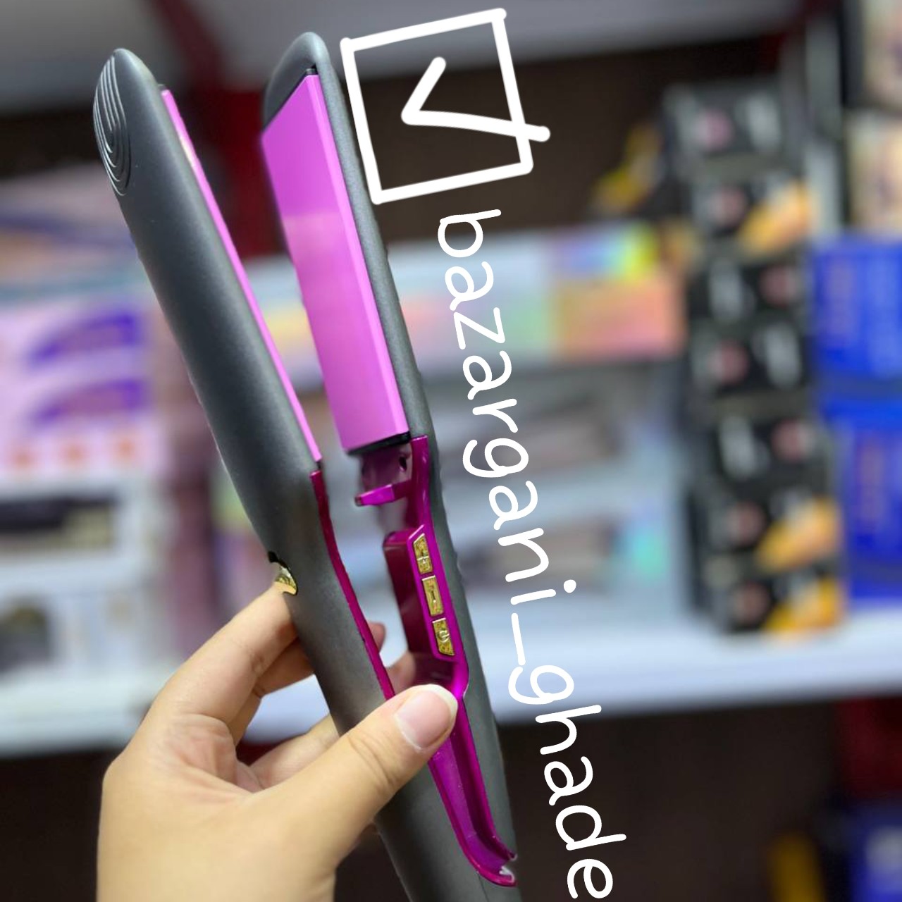 اتومو فوق حرفه ای فلیپس کف تیتانیوم با 980 درجه حرارت صافی شلاقی ماندگارPHILIPS 3080