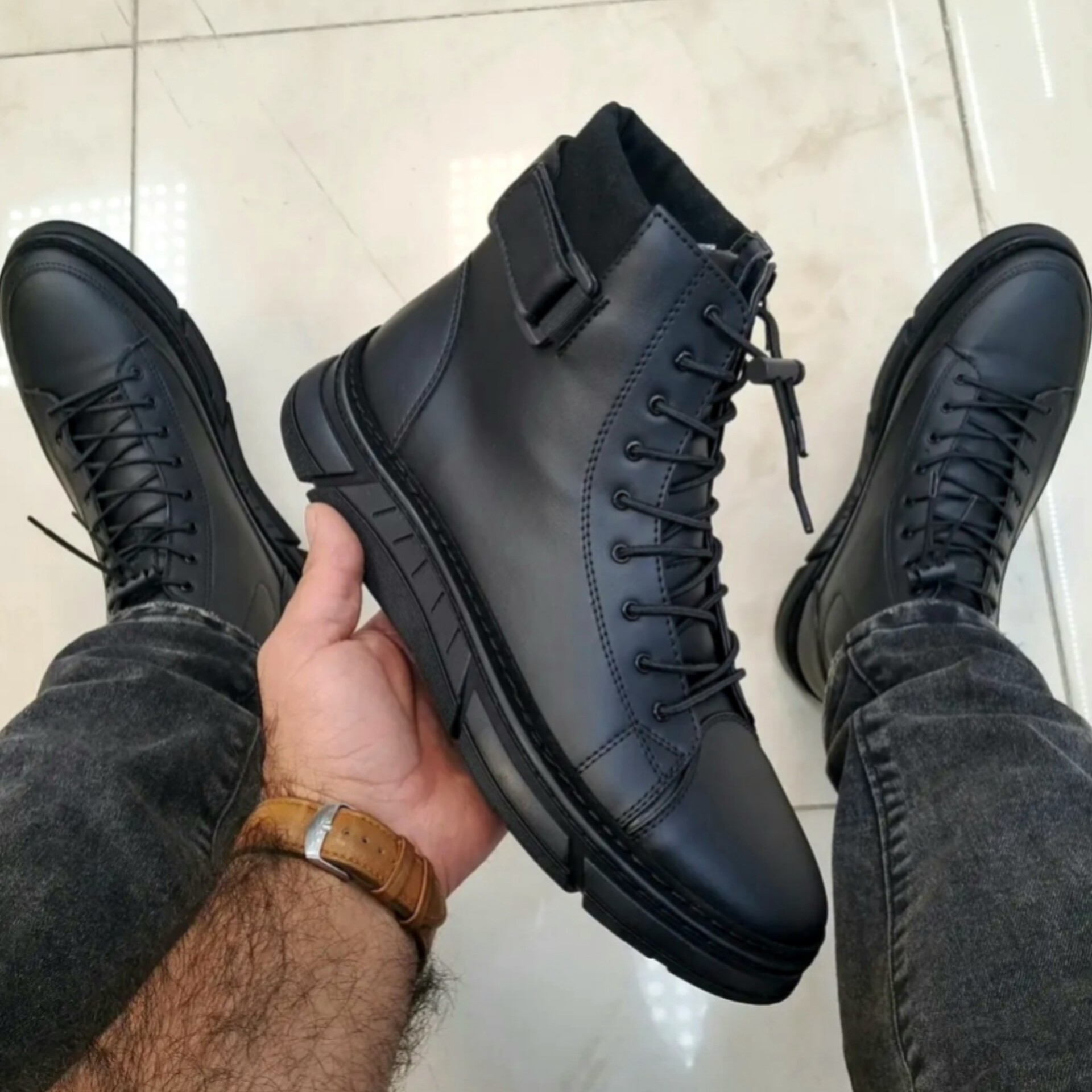 بوت سایز بزرگ مردانه اسپرت (باکیفیت)