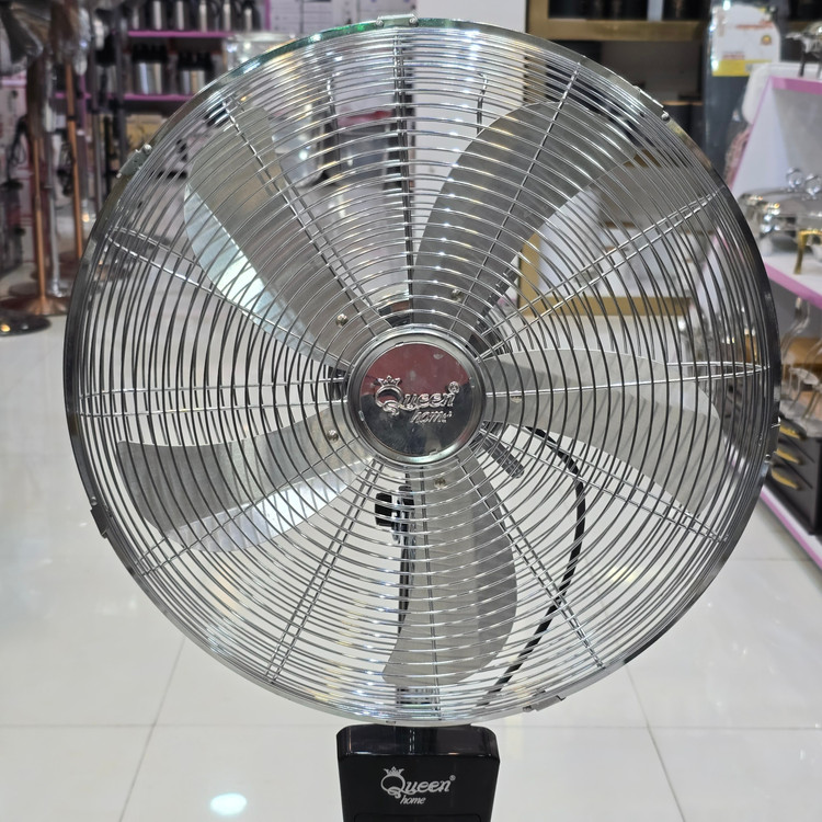 پنکه ایستاده کوئین هوم مدل QH-6680 ریموت دار 5 پره با ارسال رایگان