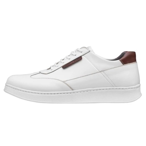 کفش اسپرت مردانه مدل ونیز رنگ سفید زرشکی پرفروش باحداقل سود پرفرووش