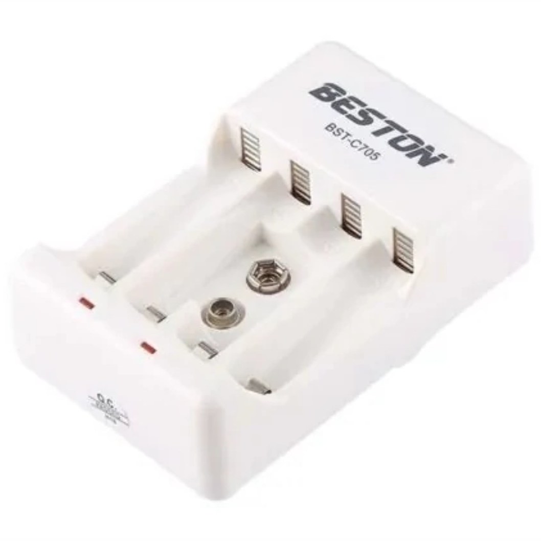 شارژر باتری قلمی و نیم قلمی 4 خانه آمپر بالا باکیفیت جنس عالی پرفروش باحداقل سود ایکس